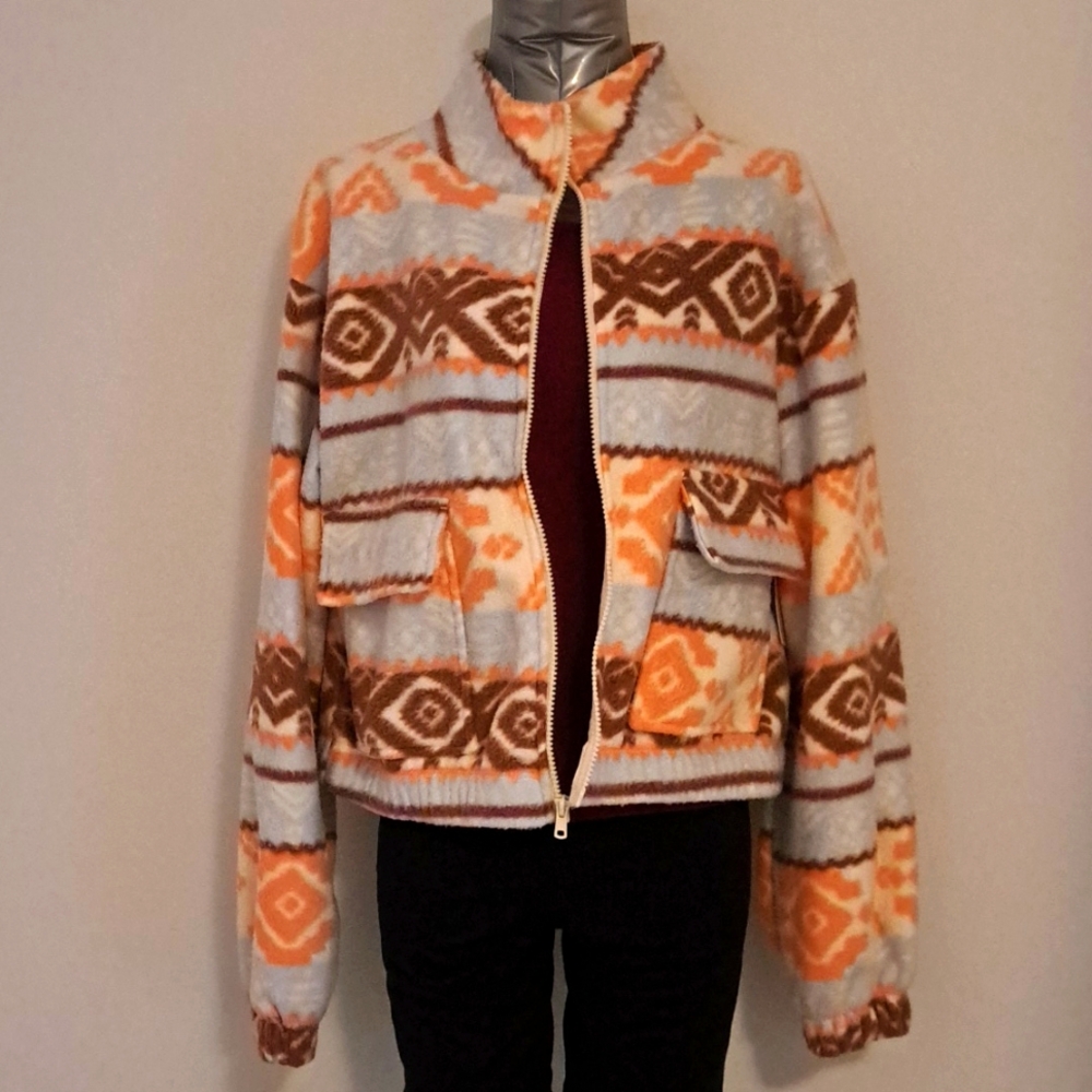 So Brand Perfectly Soft Sherpa Jacket/NWT - Womens Medium